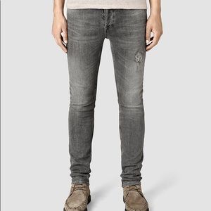 AllSaints Grey Raveline Jeans